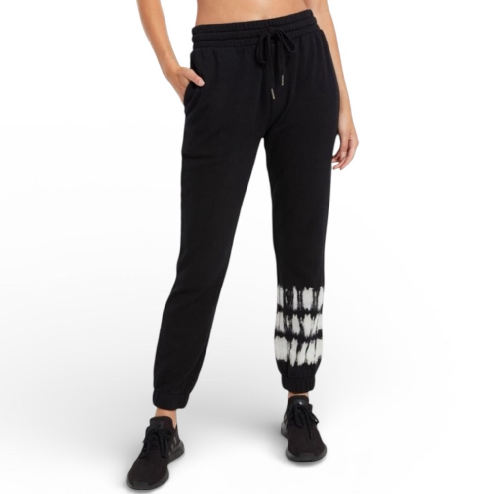 Z Supply Black Tie Dye Jogger Sweatpants Size M